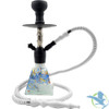 Pharaohs Aztec Single Hose Hookah - 16 Inch - Abstract