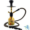 Pharaohs Jarra Single Hose Hookah - 16 Inch - Peacock
