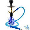 Pharaohs Jarra Single Hose Hookah - 16 Inch - Sky