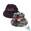 RAW Smokerman's Bucket Hat, Black, Camo