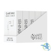 White Rhino Flat Top Quartz Banger With Clear Joint - 2MM Thick - Display of 5 - 14mm Male - 90 Degree White Rhino Flat Top Quartz Banger With Clear Joint - 2MM Thick - Display of 5 - 14mm Male - 90 Degree
