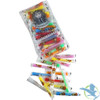 Pharaohs XL Hookah Male Plastic Mouthtips - Pack of 100 - Assorted Colors