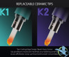 Yocan Blade Ceramic Tip For Dabbing Knife - Pack of 5