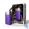 Lookah Python 650mAh Variable Voltage Vaporizer Kit With 710 Quartz Coil & Digital Screen - Purple Lookah Python 650mAh Variable Voltage Vaporizer Kit With 710 Quartz Coil & Digital Screen - Purple