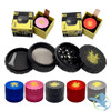 Shredder Medium Grinder Grip Design - Style 32 - 53mm - 4 Part - Assorted Colors