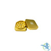 Shredder Medium Grinder Rectangle Shape - Style 45 - 55mm - 2 Part - Gold