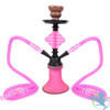 Zebra Smoke Henry 12 Inch Double Hose Hookah - Assorted Colors Zebra Smoke Henry 12 Inch Double Hose Hookah - Assorted Colors