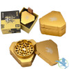 Shredder Large Grinder Triangular Shape - Style 49 - 63mm - 3 Part - Gold
