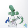 Dragon Platinum Water Pipe Octopus Bubbler Bong - 220 Grams - 5.9 Inches - Assorted Colors [WPE-040]