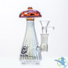 Dragon Platinum Trippy Shroom Water Pipe Bong Style - 150 Grams - 5.2 Inches - Assorted Colors [WPE-050]