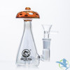 Dragon Platinum Trippy Mushroom Water Pipe Bong Style - 160 Grams - 5.2 Inches - Assorted Colors [WPE-061]