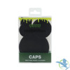 Ooze Resolution Silicone Glass Cleaner Caps - Black Ooze Resolution Silicone Glass Cleaner Caps - Black