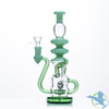 Dragon Platinum Water Pipe Recycler Straight Neck With Circ Perc - 450 Grams - 10 Inches - Assorted Colors [WPE-036]
