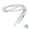 Pharaohs Phoenix Plastic Hookah Hose - White