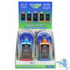 ELF Hardware Canndual Pro 650mAh VV Dual 510 Cartridge Concealer Vape Battery With HD Screen & USB-C Cable - Assorted Colors - Display of 10