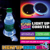 Car Vibez LED Light Up Coaster Waterproof With USB Cable - Display of 4 [41678]
