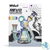 Wulf Mods Torq Glass Water Pipe Dab Rig With Quartz Banger - 190 Grams - 6.5 Inches