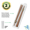 HEMPER Hemp Cones King Size Pre-Rolled With Glass Filter Tips - Pack of 2 - Display of 12 Packs