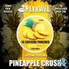 LyvWel Caffeine Nootropic Pouches - 16 Pouches Per Can - Pack of 5 Cans - Pineapple Crush (Dry)
