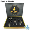 Blink Ash Tray Premium Set With Torch, Ashtray & Cigar Cutter - Electric (Black) Blink Ash Tray Premium Set With Torch, Ashtray & Cigar Cutter - Electric (Black)