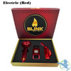 Blink Ash Tray Premium Set With Torch, Ashtray & Cigar Cutter - Electric (Red) Blink Ash Tray Premium Set With Torch, Ashtray & Cigar Cutter - Electric (Red)
