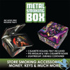 Smokezilla Metal Storage Box With Rolling Tray - Assorted Designs - Display of 6 [22627]