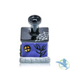 Dragon Glass Haunted House Theme Water Pipe - 180 Grams - 4.5 Inches - Assorted Colors [DGE-462]