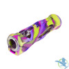 EYCE Proteck Glass Steam Roller Hand Pipe - Assorted Colors - Display of 6