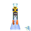 Shadow Glass Alien Monster Theme Beaker Base Glow In The Dark Water Pipe - 440 Grams - 10.5 Inches - Assorted Colors [SGE-205]