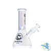 Dragon Glass Straight Tube Beaker Bong Water Pipe With Ice Catcher & Diffused Downstem - 325 Grams - 9 Inches - Assorted Colors [DGE-483]