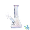 Dragon Glass Straight Tube Beaker Bong Water Pipe With Ice Catcher & Diffused Downstem - 325 Grams - 9 Inches - Assorted Colors [DGE-483]