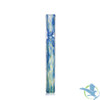 Dragon Platinum Swirled Pattern Glass One Hitter Chillum Hand Pipe - 4 Inches - Assorted Colors - Display of 7 [OH-07]