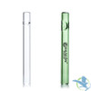 Dragon Platinum Glass One Hitter Chillum Hand Pipe - 4 Inches - Assorted Colors - Display of 3 [OH-14]