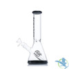 Shadow Glass Beaker Bong Water Pipe With Diffused Downstem & Ice Catcher - 350 Grams - 10 Inches - Assorted Colors [SGE-208]