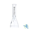 Shadow Glass Beaker Bong Water Pipe With Diffused Downstem & Ice Catcher - 350 Grams - 10 Inches - Assorted Colors [SGE-208]