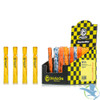 Dragon Platinum Glass One Hitter Chillum Hand Pipe - 105MM - Assorted Colors - Display of 24 [DP-23]