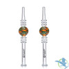 Dragon Platinum Nectar Collector With 14MM Male Titanium Tip - 200MM - Assorted Colors [PNC-009]