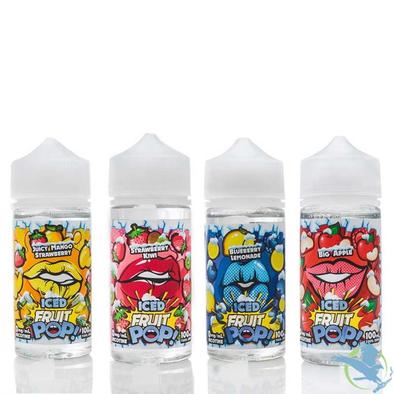 ICED Fruit POP! ELiquid By The Drip Club 100ML ELiquid Midwest