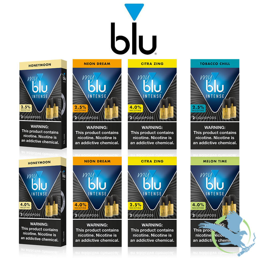 Myblu Intense 1 5ml Liquidpods Replacement Pods Display Of 5