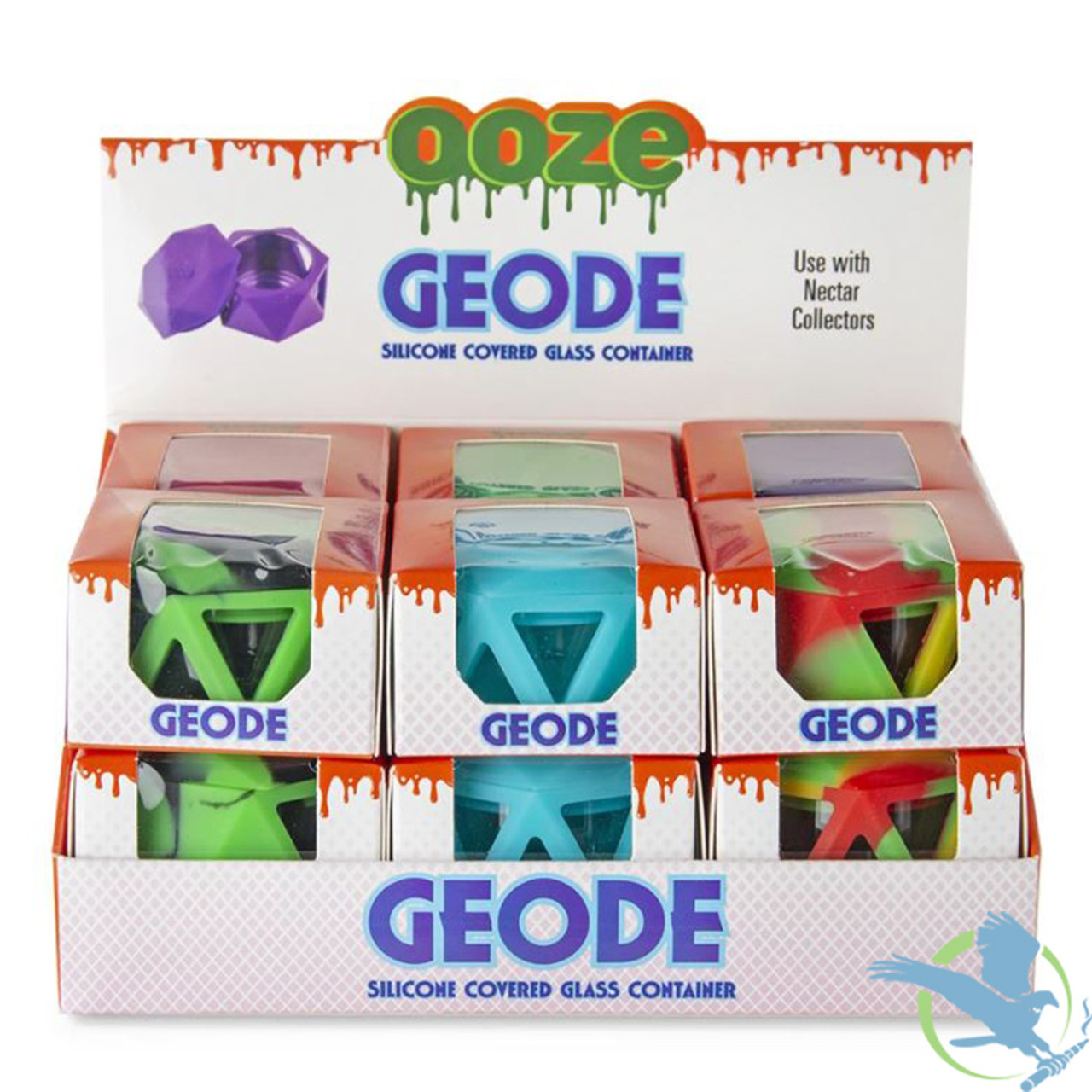 OOZE Hot Box Silicone Container - 40 Count Per Jar — MJ Wholesale