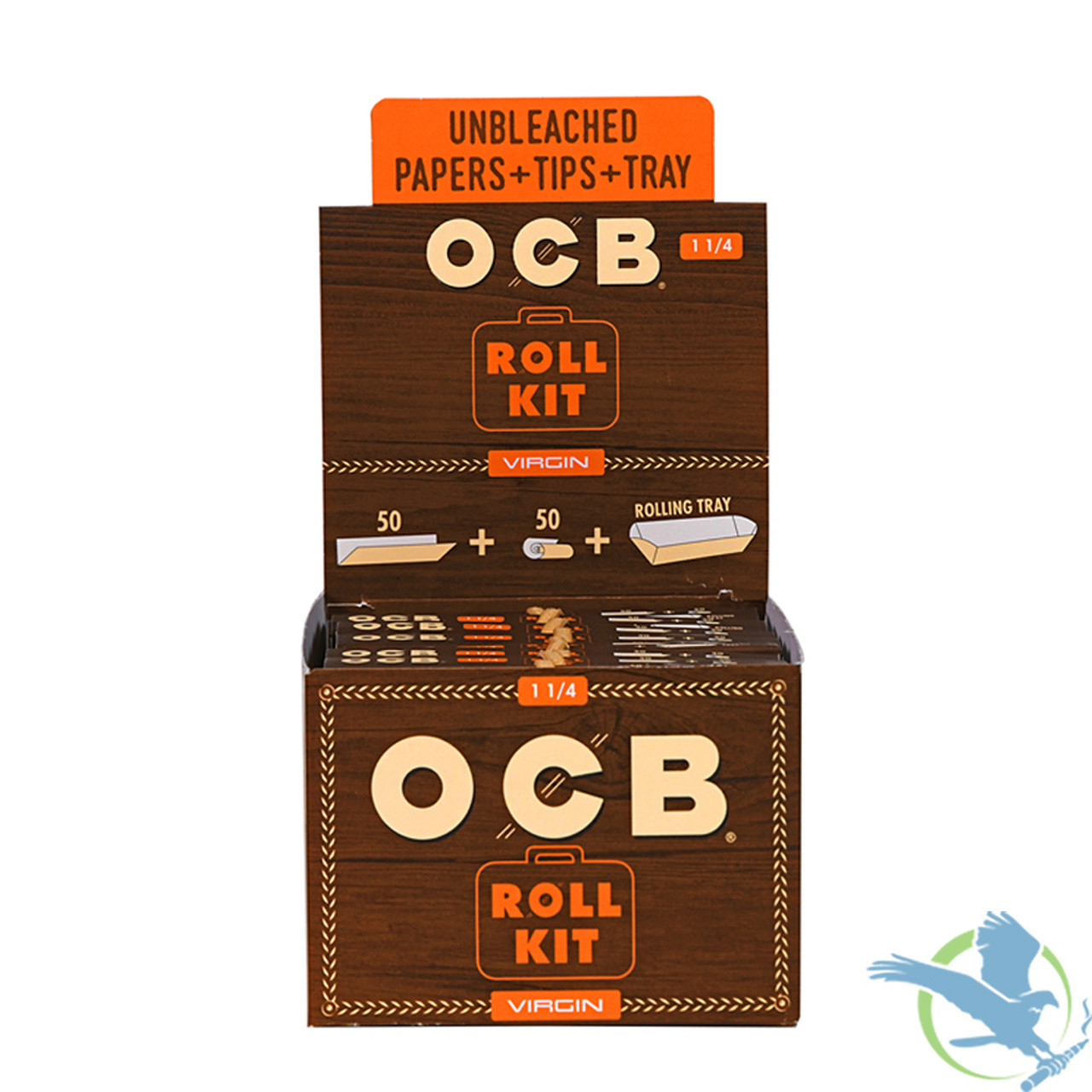 OCB Papers + Tips + Tray Roll Kit - Display of 20, Rolling Papers