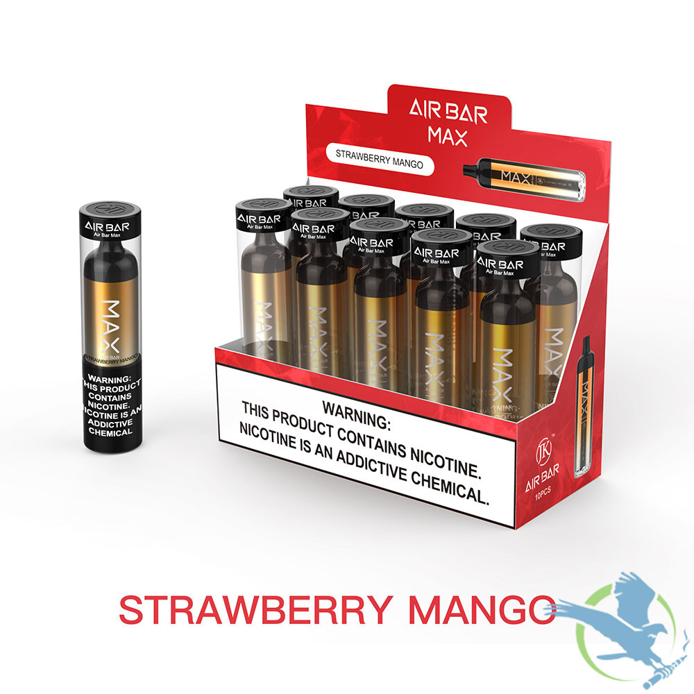 Air Bar MAX 6.5ML 2000 Puffs 1250mAh Prefilled Nicotine Salt Disposable