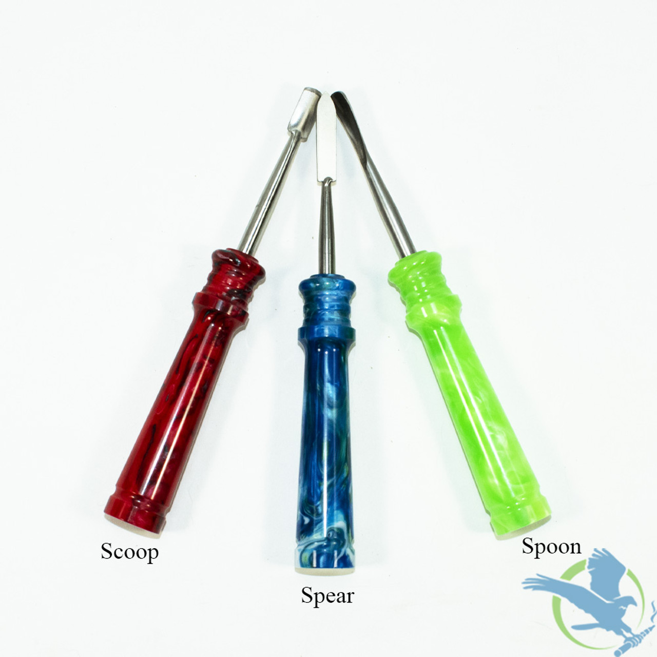 Brand: DabSmiths Type: Long SS Dab Tool Kit Specs: 105 124mm, Metal Box Pkg  Keywords: Vaporizer Pen, Wax Atomizer Key Points: Precision Handling,  Durability Main Features: Stainless Steel, Easy To Clean Scope