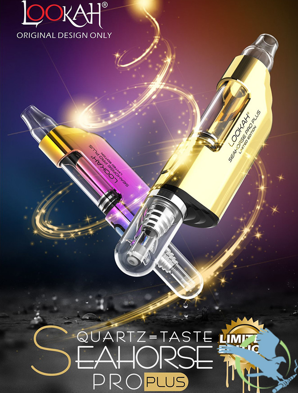 Lookah Seahorse Pro Plus Purple Electric Nectar Collector 