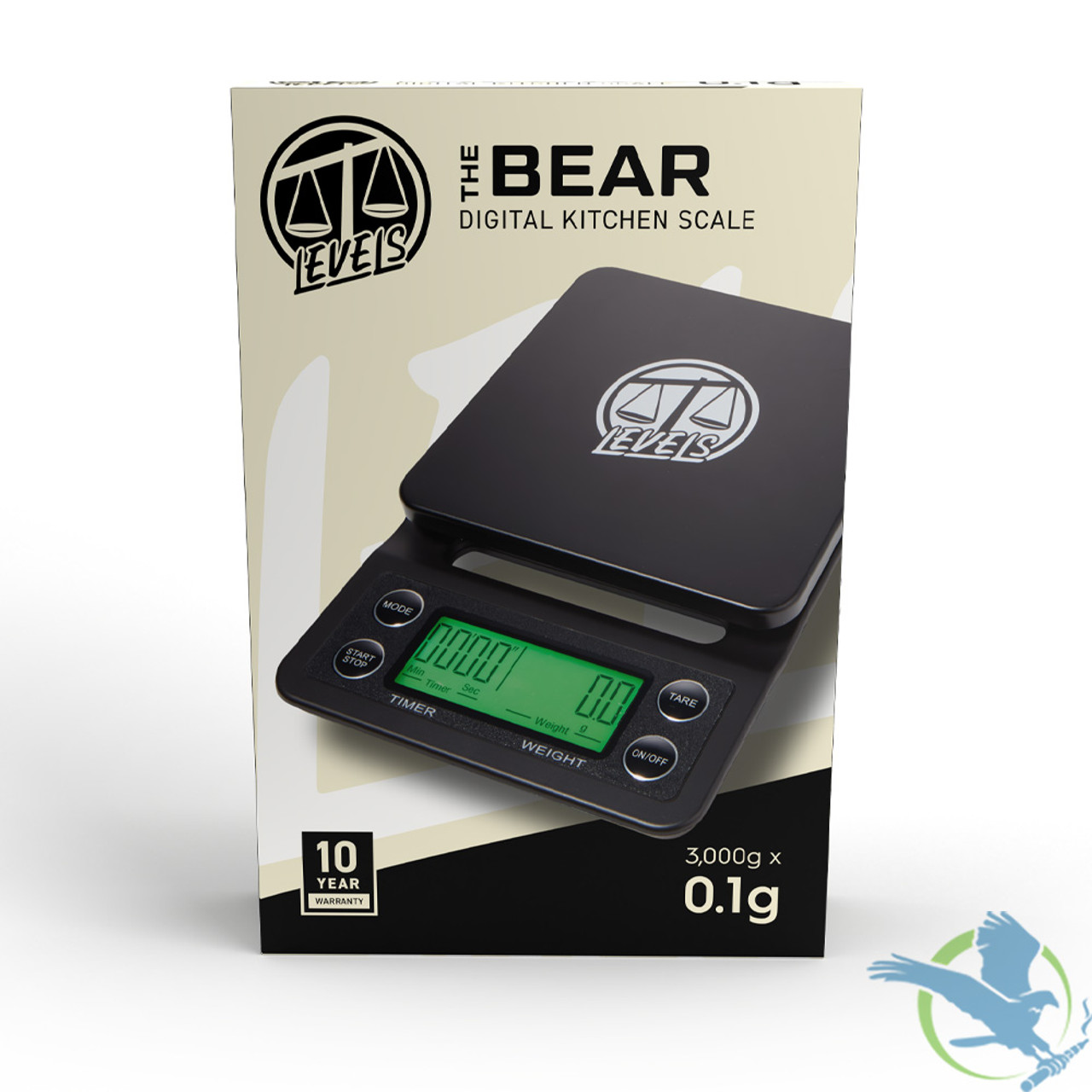 Levels Scales The Bear Digital Kitchen Scale 3000g x 0.1g (MSRP $29.99)