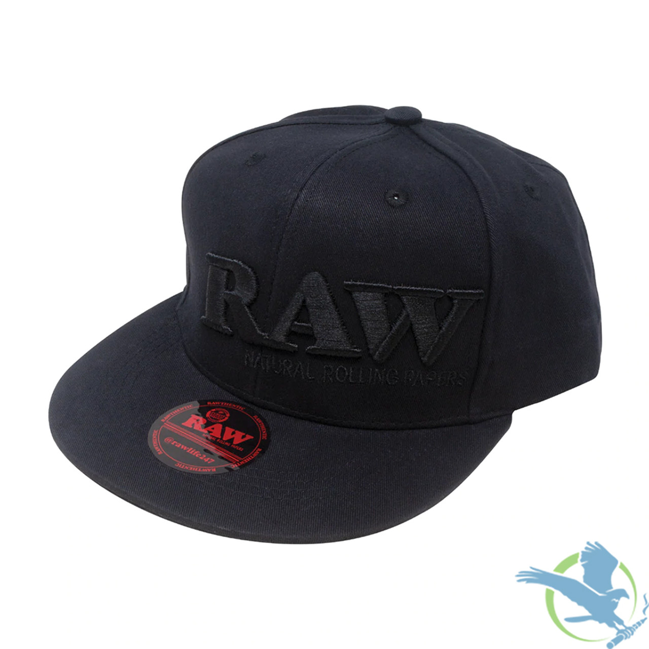 RAW Black On Black FlexFit Cap