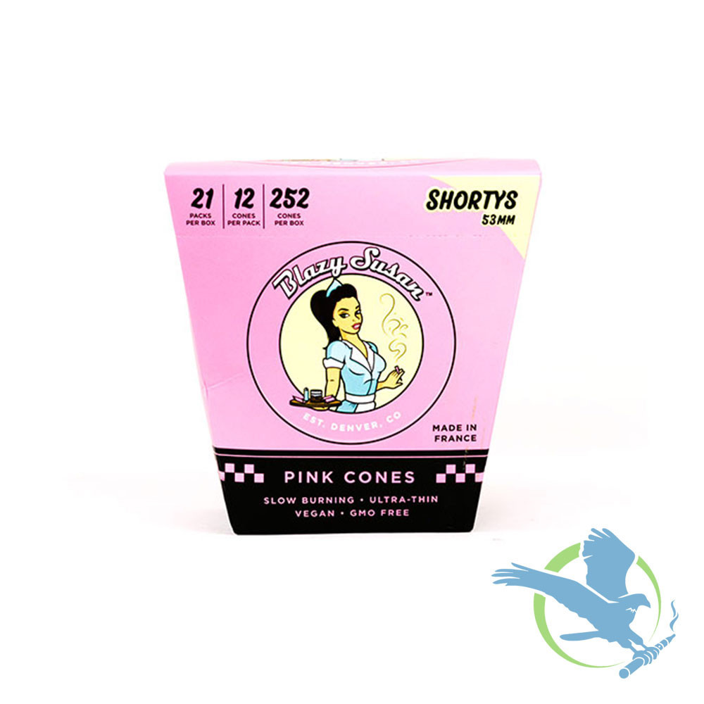 Blazy Susan Pink Premium PreRolled Cones