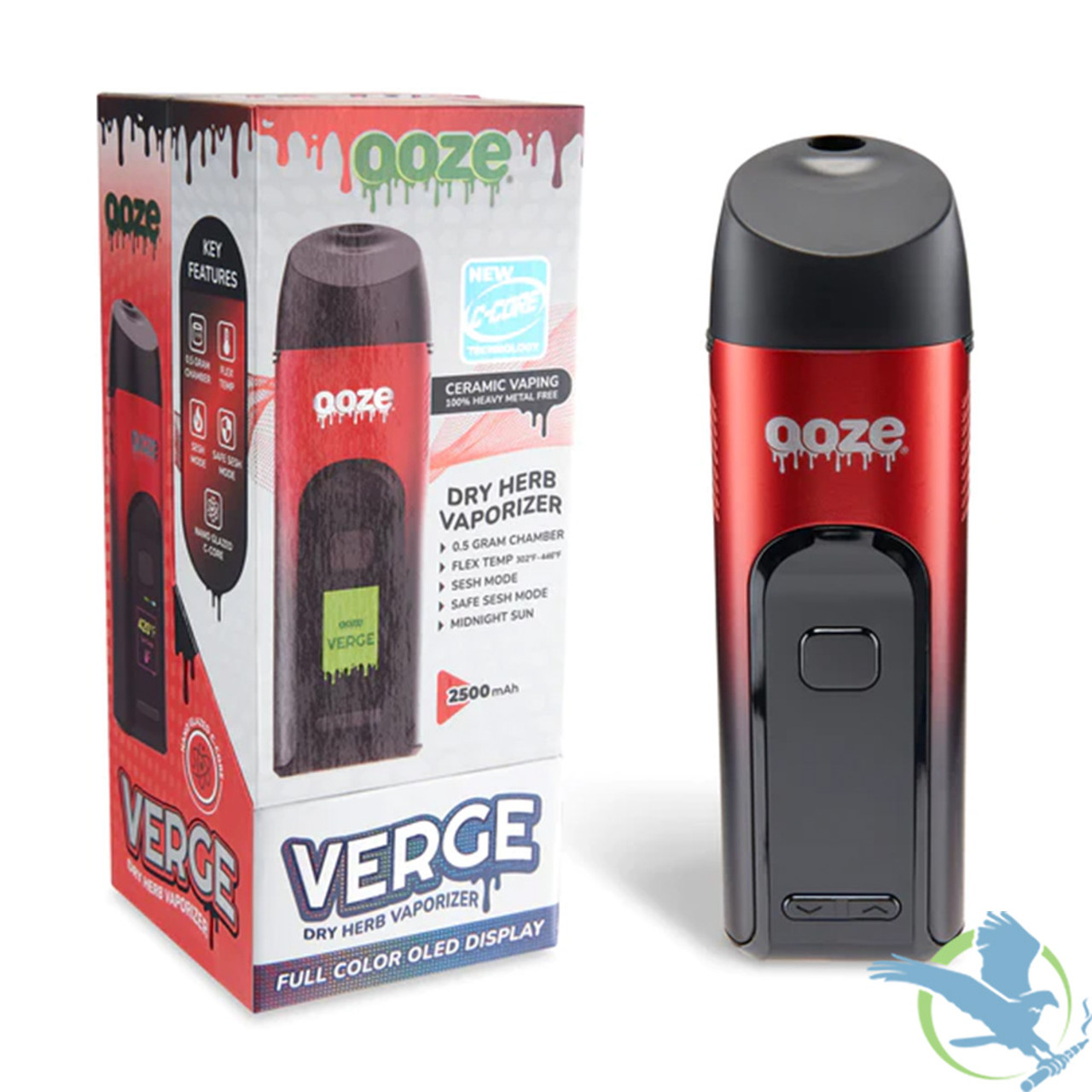 Ooze Booster Extract Vaporizer – C-Core 1100 mAh - Rainbow