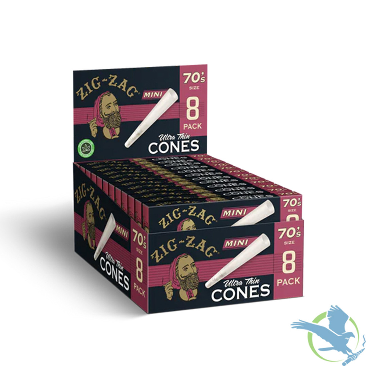 https://cdn11.bigcommerce.com/s-964anr/images/stencil/1280x1280/products/23364/114377/Zig-Zag-70s-Mini-Pre-Rolled-Cones---Pack-of-8-Cones---Display-of-18-Packs-MSRP-3.29-each--Ultra-Thin-Display-Wholesale__59727.1683309584.jpg?c=2