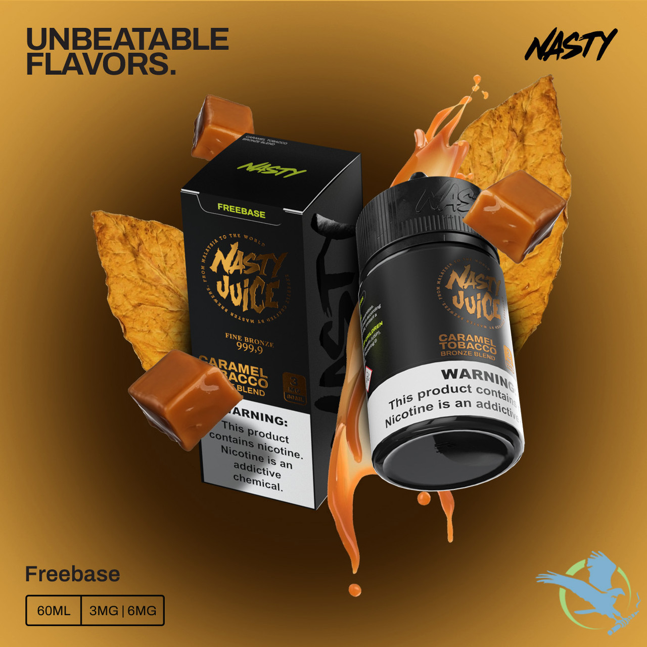 Nasty Juice ELiquid Freebase Nicotine 60ML